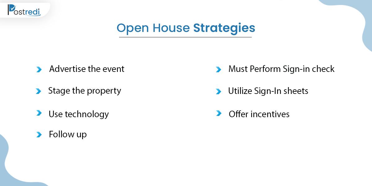 open house strategy